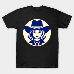 Retro Cowgirl 01 T-Shirt